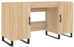 vidaXL Schreibtisch Sonoma-Eiche 140x50x75 cm Holzwerkstoff 829575