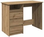 vidaXL Schreibtisch Artisan-Eiche 102x50x75 cm Holzwerkstoff 860471