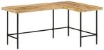 vidaXL Schreibtisch 165x110x77 cm Massivholz Mango und Eisen 353333
