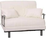 MCW Schlafsessel K29 Stoff Boucle 500g/m&sup2; Creme