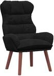 vidaXL Relaxsessel Schwarz 69 x 74 x 93 cm Samt 42001893