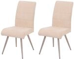 MCW Esszimmerstuhl G55 2er-Set Creme