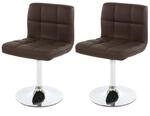 MCW Esszimmerstuhl Cadiz 2er-Set Braun