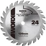 Worx TCT S&auml;geblatt 24 Z&auml;hne WA5046