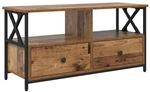 vidaXL TV-Schrank Altholz 90 x 33 x 45 cm Ingenieure Holz und Stahl 881301