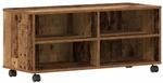 vidaXL TV-Schrank Braun 90 x 35 x 35 cm Holzwerkstoff 861979