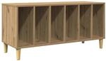 vidaXL Plattenschrank Artisan-Eiche 100x38x48 cm Holzwerkstoff 857168