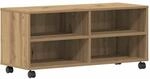 vidaXL TV-Schrank Braun 90 x 35 x 35 cm Holzwerkstoff 861980