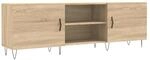 vidaXL TV-Schrank Sonoma-Eiche 150x30x50 cm Holzwerkstoff 829095
