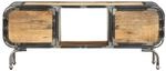 vidaXL TV-Schrank 110x30x42 cm Massivholz Mango