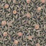 William Morris at Home Vliestapete Bird & Pomegranate 10 m x 52 cm Grau FSC&reg;