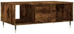 vidaXL Couchtisch R&auml;uchereiche 90x50x36,5 cm Holzwerkstoff 830585