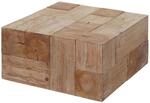 MCW Couchtisch A15c Tanne Holz Rustikal Massiv 30x60x60cm