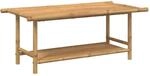 vidaXL Couchtisch 110x55x45 cm Bambus 366474