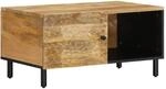 vidaXL Couchtisch 80x50x40 cm Massivholz Mango 356895