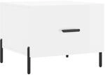 vidaXL Couchtisch Hochglanz-Wei&szlig; 50x50x40 cm Holzwerkstoff 829416