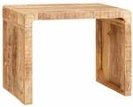 vidaXL Beistelltisch Braun 60 x 35 x 45 cm Massivholz Mango 4104575