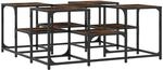 vidaXL Couchtisch R&auml;uchereiche 91x91x40 cm Holzwerkstoff 839075