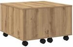 vidaXL Couchtisch Artisan-Eiche 60x60x38 cm Holzwerkstoff 856549