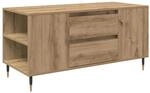 vidaXL Couchtisch Artisan-Eiche 102 x 44,5 x 50 cm Holzwerkstoff 882679