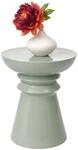 Relaxdays Beistelltisch Eisen Salbei Multifunktional 45 cm x 38 cm