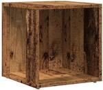 vidaXL Beistelltisch Altholz-Optik 33x33x34 cm Holzwerkstoff 856716