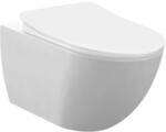 Creavit RimOff Sp&uuml;lrandloses Design Wand-WC mit Taharet/Bidet/Dusch-WC Funktion