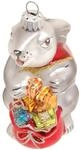 Krebs Glas Lauscha Weihnachtsornament Hase Paul 1-tlg. 10cm