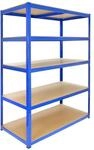 Monstershop Monster Racking T-Rax Lagerregal 120cm L x 60cm B - Blau