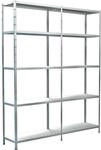 Schulte Set 1 Steckregal und 1 Anbauregal Wei&szlig; 200 cm x 160 cm x 35 cm