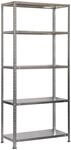 PROREGAL Schraubregal Panda Tall HxBxT 200 x 100 x 30 cm 5 Fachb&ouml;den Fachlast 75 kg