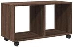vidaXL Rollschrank Braun Eichen-Optik 72x33x42,5 cm Holzwerkstoff 853143
