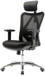 SIHOO Schreibtischstuhl Ergonomisch Verstellbare Lordosenst&uuml;tze 150kg...