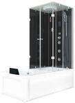 AcquaVapore Dusche Wanne Kombination K05-L31 Duschkabine 180x90