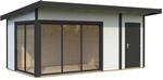 Palmako Holz-Gartenhaus Andrea Slide Pultdach Lackiert 530 cm x 300 cm 15,2 m&sup2;