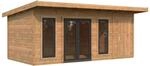 Palmako Holz-Gartenhaus Aurelia Pultdach Tauchgrundiert 586 cm x 300 cm 16,7 m&sup2;