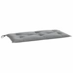 vidaXL Gartenbank-Auflage Grau 100x50x7 cm Oxford-Gewebe 361565