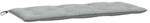 vidaXL Gartenbank-Auflage Melange Hellgrau 120x50x7 cm Stoff 4002542