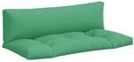 vidaXL Palettenkissen 2-Tlg Gr&uuml;n Stoff 360927