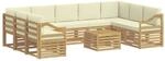 vidaXL Sofagarnituren Massivholz Akazie 3392560