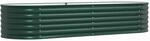 vidaXL Hochbeet Gr&uuml;n 240 x 80 x 44 cm Stahl 42008129