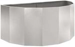 vidaXL Pflanzk&uuml;bel Silber 120 x 60 x 50 cm Edelstahl 883707