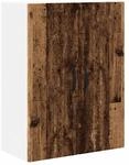 vidaXL K&uuml;chenwandschrank mit T&uuml;r Altholz 60 x 31 x 80 cm Holzwerkstoff 885403
