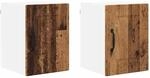 vidaXL K&uuml;chenwandschrank 2 Stk Altholz 30 x 31 x 40 cm Holzwerkstoff 885222