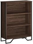 vidaXL B&uuml;cherregal Braun Eichen-Optik 80x31x106 cm Holzwerkstoff 848628