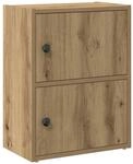 vidaXL B&uuml;cherregal Artisan-Eiche 40x24x52 cm Holzwerkstoff 860363