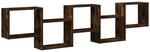vidaXL W&uuml;rfelregal 5 F&auml;cher R&auml;uchereiche Holzwerkstoff 859999
