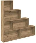 vidaXL B&uuml;cherregal Artisan-Eiche 157x24x160 cm Holzwerkstoff 855889