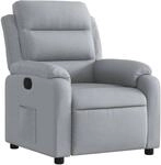 vidaXL Relaxsessel Hellgrau Stoff 3205720