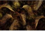 Erismann Fototapete Guido Maria Kretschmer Glossy Palms Gold 4,0m x 2,7m